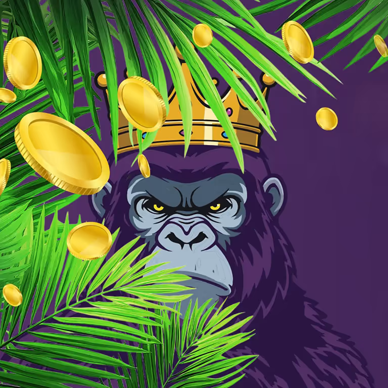 Rainbet Casino featuring a roulette wheel surrounded by coins and a glowing light.